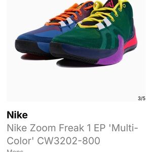 Nike Zoom Freak 1 EP Multi-Color 7Y Shoes